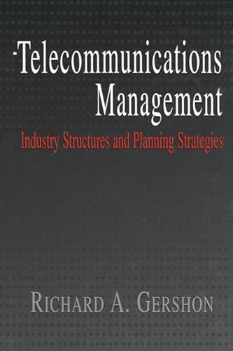 9780805830026: Telecommunications Management (LEA Telecommunications Series)