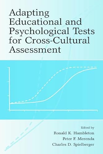 Stock image for Adapting Educational and Psychological Tests for Cross-Cultural Assessment for sale by HPB-Red