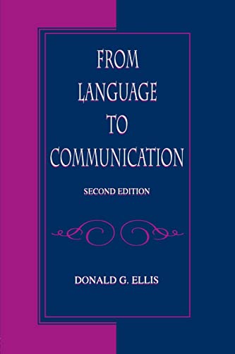 Imagen de archivo de From Language To Communication a la venta por Blackwell's