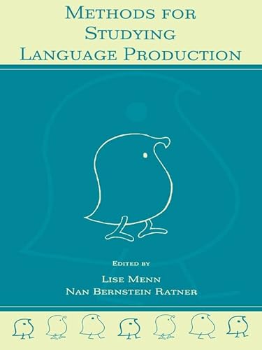 9780805830347: Methods for Studying Language Production