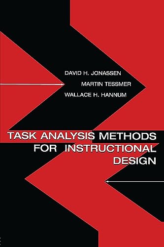 Stock image for Task Analysis Methods for Instructional Design for sale by Goodwill