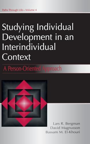 9780805831290: Studying individual Development in An interindividual Context: A Person-oriented Approach: 4 (Paths Through Life Series)