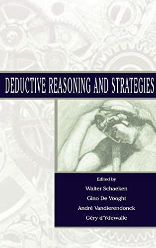 Imagen de archivo de Deductive Reasoning and Strategies a la venta por Webbooks, Wigtown