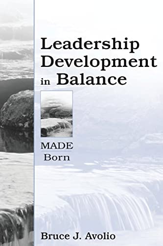 Stock image for Leadership Development in Balance : MADE/Born for sale by Better World Books