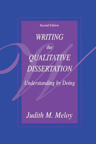 Immagine dell'editore per Writing the Qualitative Dissertation : Understanding by Doing venduto da Better World Books Ltd