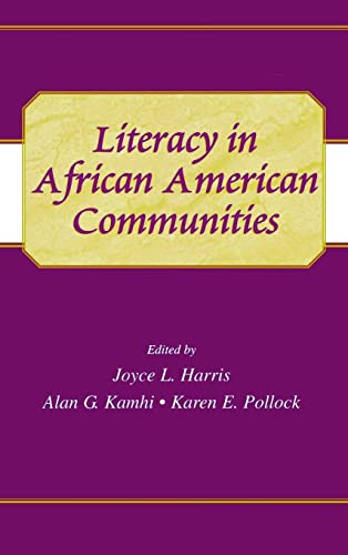 9780805834017: Literacy in African American Communities