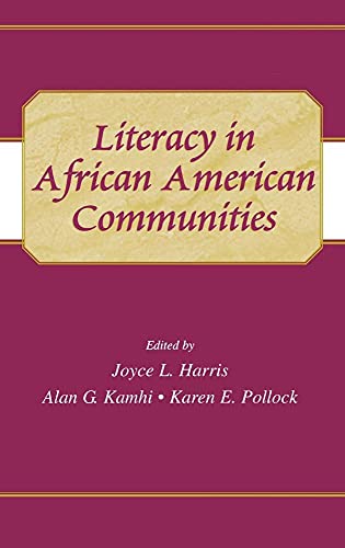 9780805834017: Literacy in African American Communities