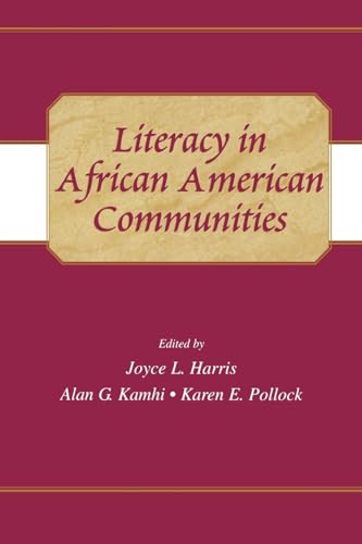 Imagen de archivo de Literacy in African American Communities a la venta por Frank J. Raucci, Bookseller
