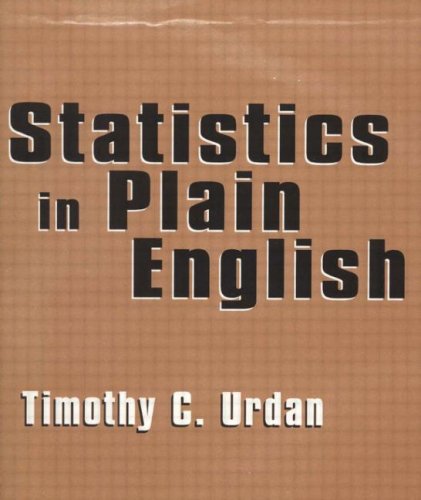 Beispielbild fr Statistics in Plain English zum Verkauf von Better World Books