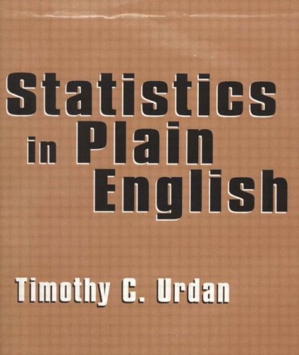 Stock image for Statistics in Plain English for sale by Better World Books: West