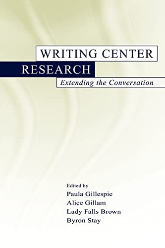 Stock image for Writing Center Research : Extending the Conversation for sale by Better World Books