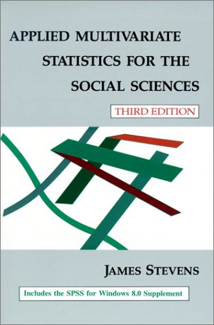 Imagen de archivo de Applied Multivariate Statistics for the Social Sciences a la venta por Better World Books: West