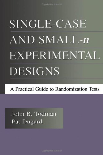 Beispielbild fr Single-case and Small-n Experimental Designs: A Practical Guide To Randomization Tests zum Verkauf von AwesomeBooks