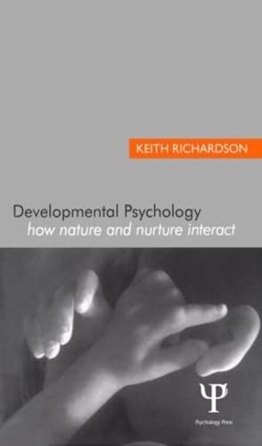 Beispielbild fr Developmental Psychology zum Verkauf von Blackwell's