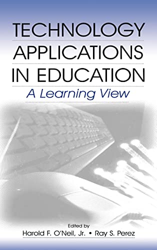 Imagen de archivo de Technology Applications in Education : A Learning View a la venta por Better World Books: West