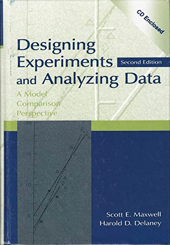 9780805837186: Designing Experiments and Analyzing Data: A Model Comparison Perspective, Second Edition (Avec CD)