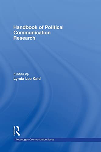 9780805837742: Handbook of Political Communication Research (Routledge Communication Series)