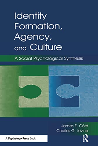 9780805837957: Identity, Formation, Agency, and Culture: A Social Psychological Synthesis