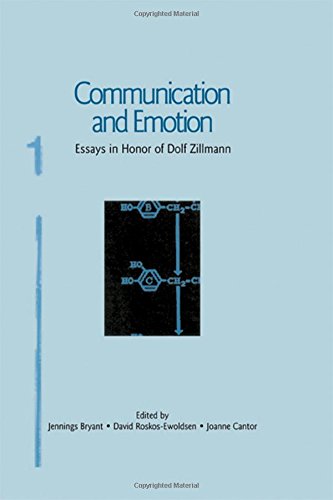 Beispielbild fr Communication and Emotion: Essays in Honor of Dolf Zillman zum Verkauf von Revaluation Books