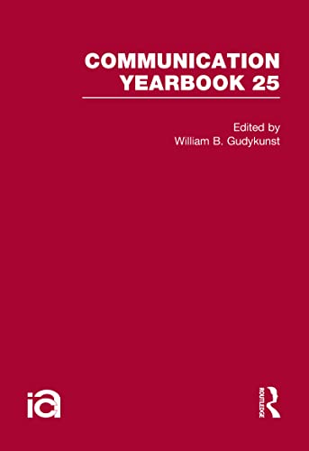 Stock image for Communication Yearbook 25 for sale by Better World Books