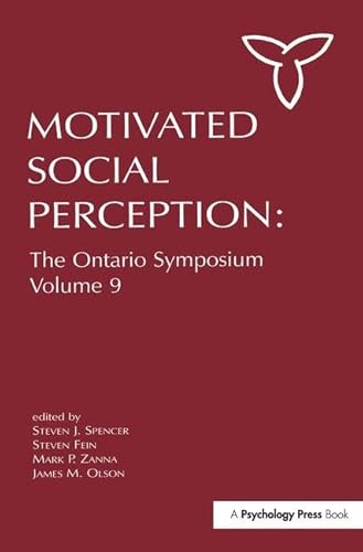 Stock image for Motivated Social Perception: The Ontario Symposium: Vol 9 for sale by Revaluation Books