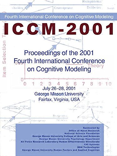 Stock image for Proceedings of the 2001 Fourth International Conference on Cognitive Modeling for sale by Better World Books