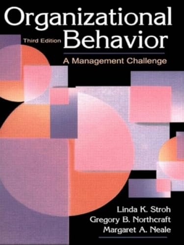 Imagen de archivo de Organizational Behavior a la venta por Blackwell's