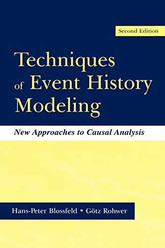 9780805840919: Techniques of Event History Modeling: New Approaches to Casual Analysis