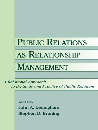 Imagen de archivo de Public Relations as Relationship Management: A Relational Approach to the Study and Practice of Public Relations a la venta por ThriftBooks-Atlanta