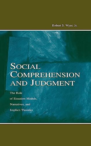 Imagen de archivo de Social Comprehension and Judgment a la venta por Books Puddle