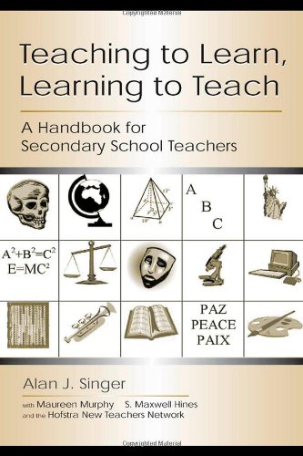 9780805842159: Teaching to Learn, Learning to Teach: A Handbook for Secondary School Teachers
