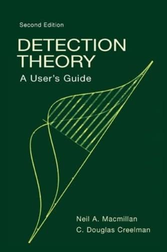 9780805842302: Detection Theory: A User's Guide