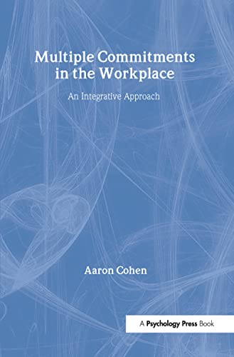 Beispielbild fr Multiple Commitments in the Workplace: An Integrative Approach (Applied Psychology Series) zum Verkauf von GF Books, Inc.