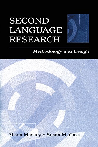 Beispielbild fr Second Language Research: Methodology and Design zum Verkauf von ThriftBooks-Atlanta
