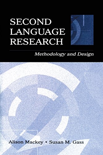 Imagen de archivo de Second Language Research: Methodology and Design a la venta por Anybook.com