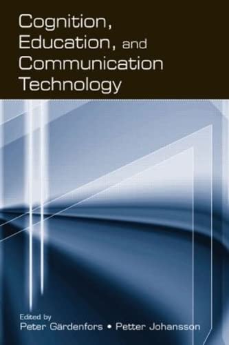 Beispielbild fr Cognition, Education, and Communication Technology zum Verkauf von Blackwell's