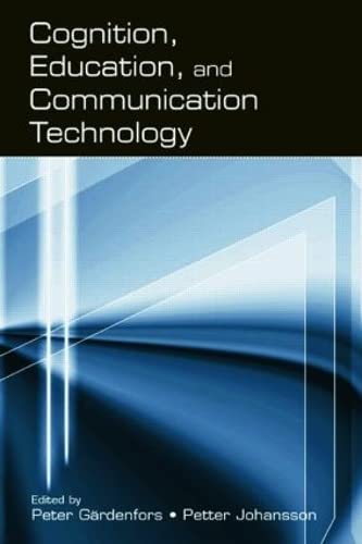 Stock image for Cognition, Education, and Communication Technology for sale by Blackwell's