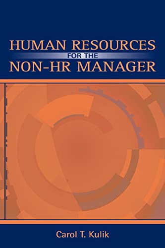 9780805842968: Human Resources for the Non-HR Manager