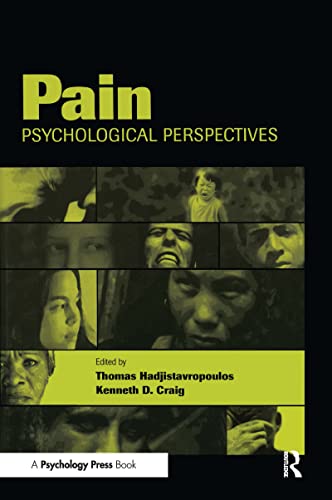 Stock image for Pain: Psychological Perspectives for sale by Blindpig Books