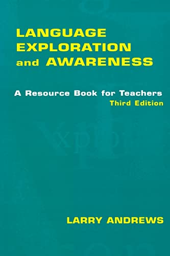 Beispielbild fr Language Exploration and Awareness: A Resource Book for Teachers zum Verkauf von Blackwell's