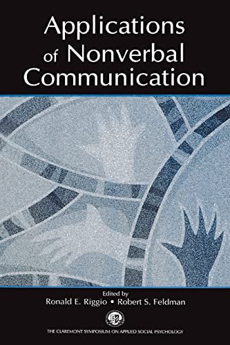9780805843354: Applications of Nonverbal Communication (Claremont Symposium on Applied Social Psychology Series)