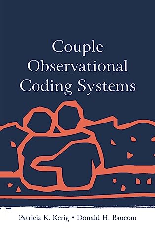 Imagen de archivo de Couple Observational Coding Systems a la venta por Chiron Media