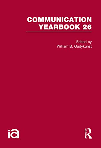 9780805844375: Communication Yearbook 26