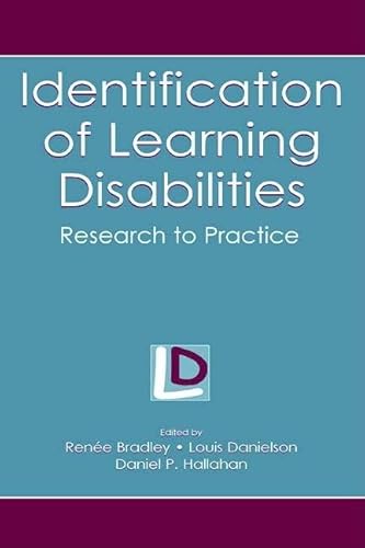 9780805844481: Identification of Learning Disabilities: Research To Practice (The LEA Series on Special Education and Disability)