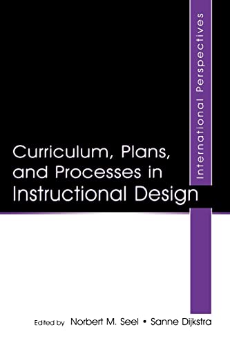 Imagen de archivo de Curriculum, Plans, and Processes in Instructional Design: International Perspectives a la venta por Chiron Media