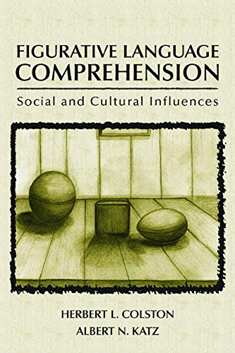9780805845068: Figurative Language Comprehension: Social and Cultural Influences