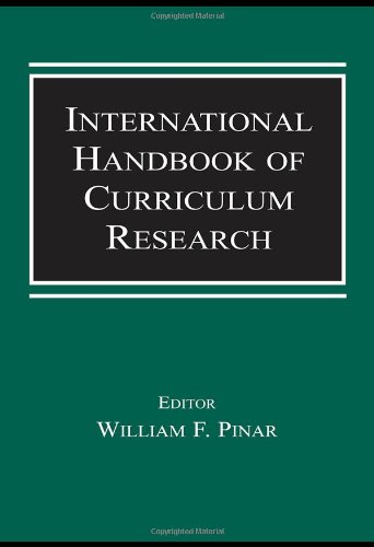 Imagen de archivo de International Handbook of Curriculum Research a la venta por Better World Books