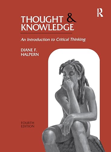 9780805845495: Thought and Knowledge: An Introduction to Critical Thinking