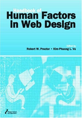 9780805846126: Handbook of Human Factors in Web Design (Human Factors and Ergonomics)