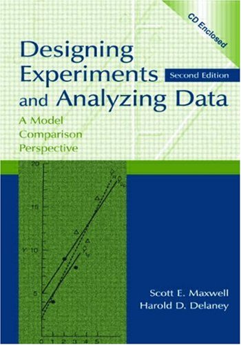 9780805846751: Designing Experiments and Analyzing Data: A Model Comparison Perspective